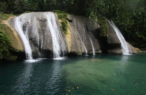 Reach Falls in Jamaica