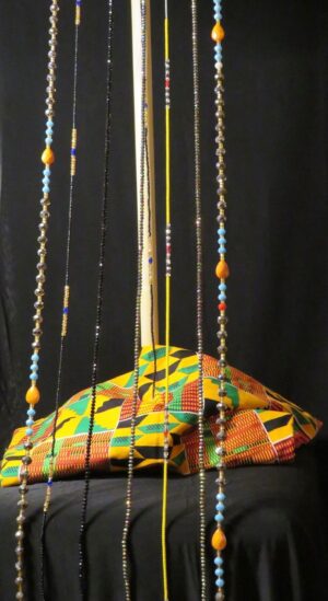 Waist beads display